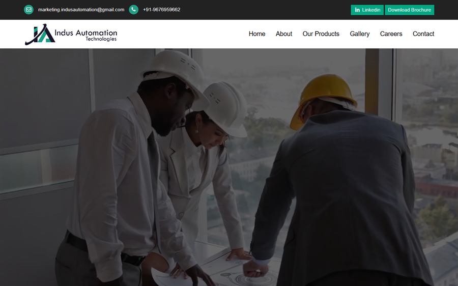 Indus Automation website