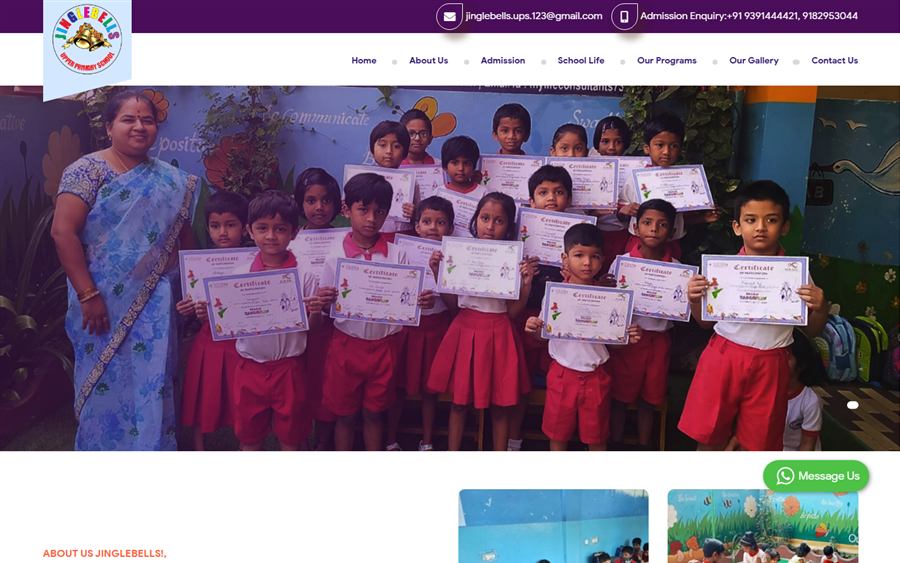Jinglebells Upper Primary School website