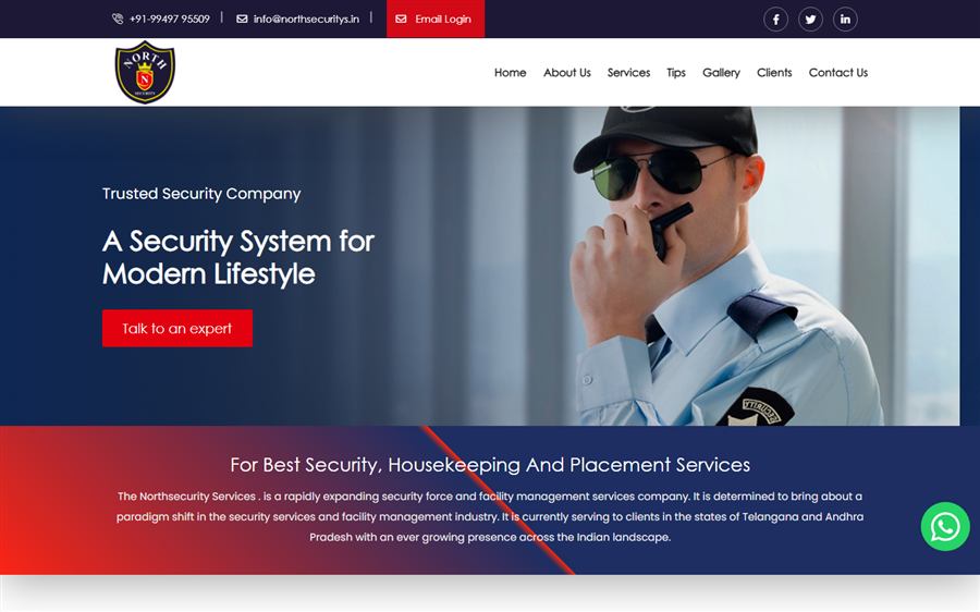Northsecuritys website