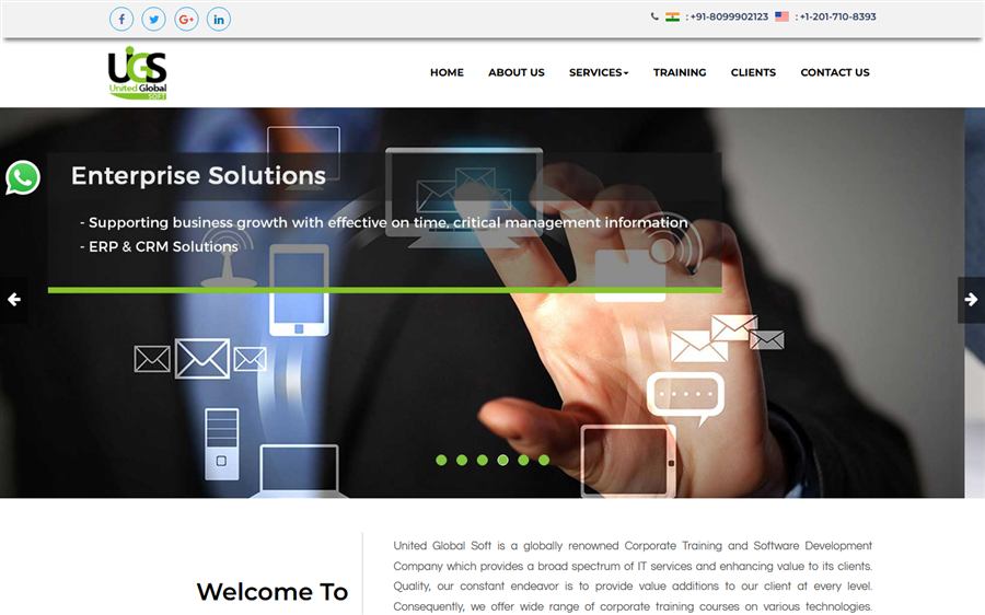 United Global Soft website
